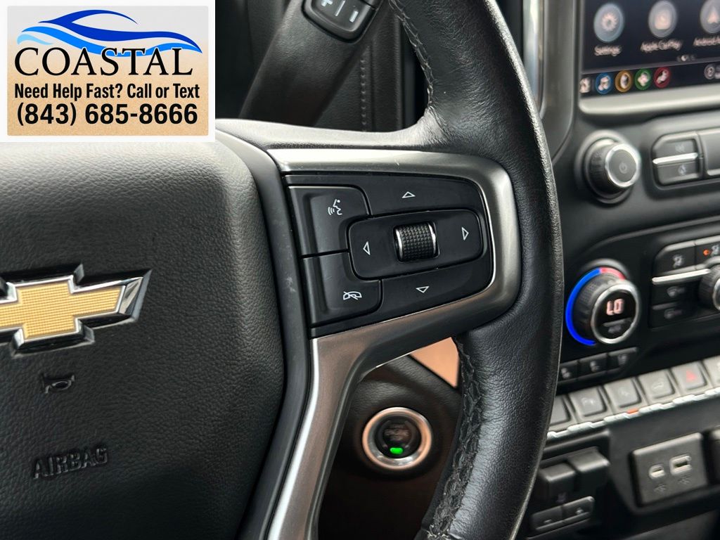 2021 Chevrolet Silverado 1500 LTZ Blue at Bob Mills Chevrolet