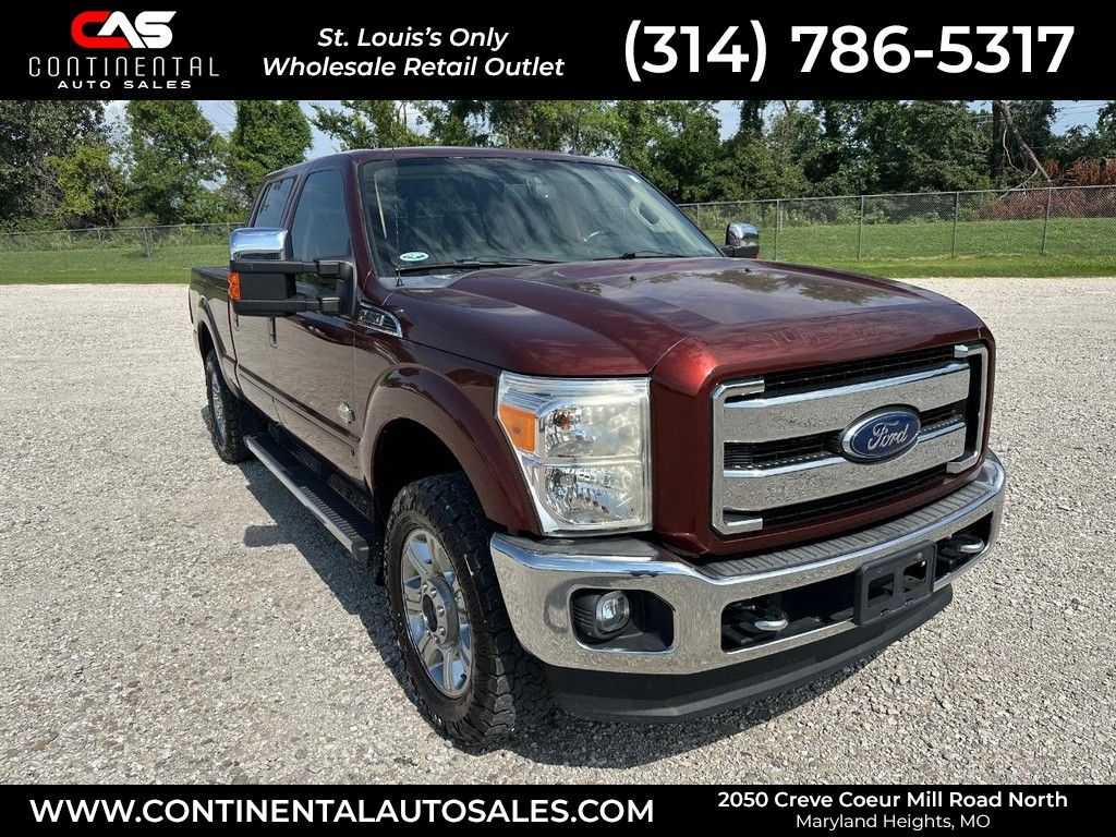 Bronze 2015 Ford F-250 Super Duty Pickup Truck Four-Wheel Drive 6-Speed Automatic