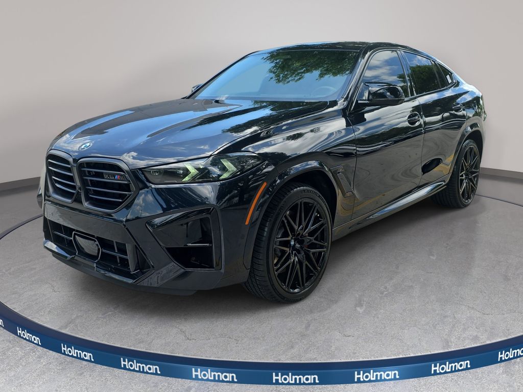 Carbon Black Metallic 2025 BMW X6 M SUV / Crossover All-Wheel Drive 8-Speed Automatic