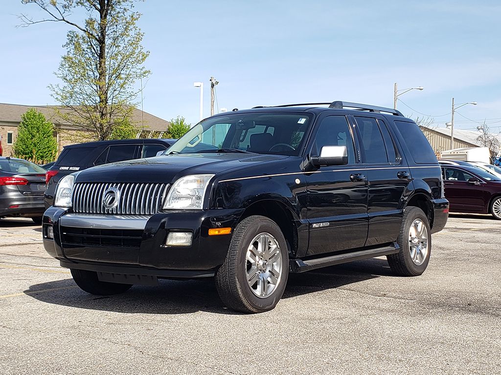 Black Clearcoat 2007 Mercury Mountaineer V8 Premier AWD SUV / Crossover All-Wheel Drive 6-Speed Automatic Overdrive