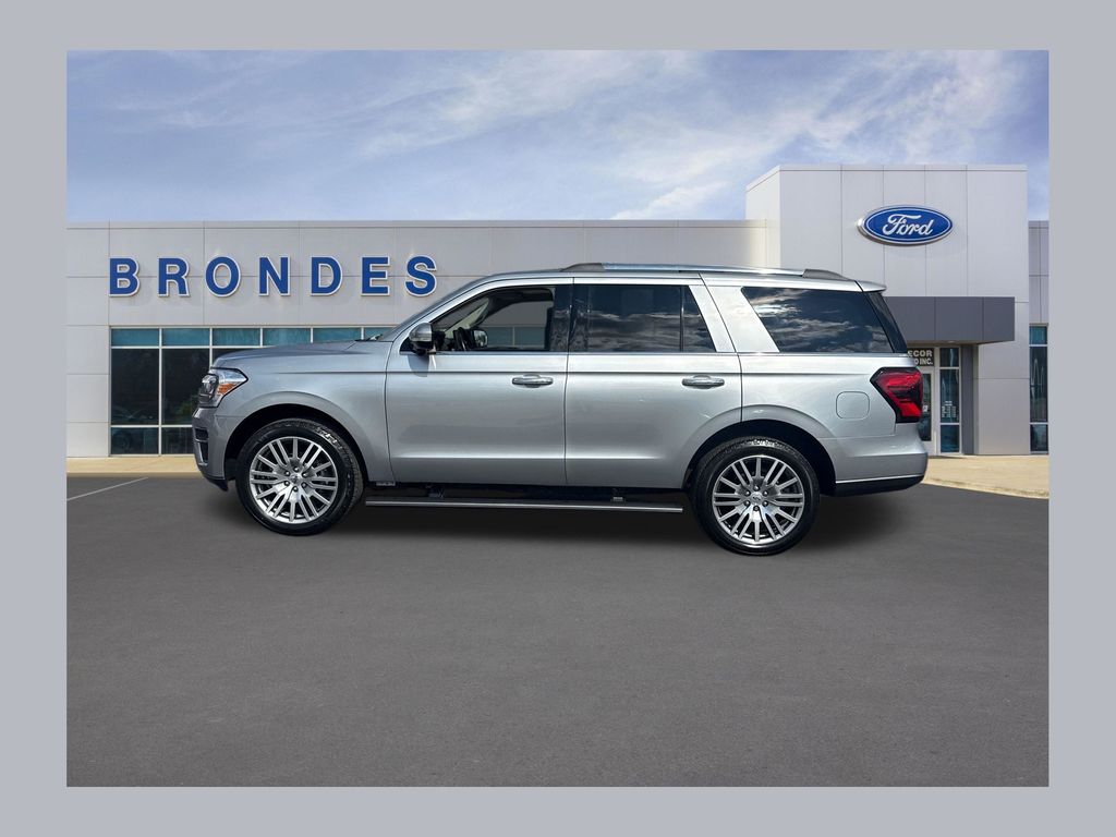 Iconic Silver Metallic 2023 Ford Expedition Limited 4WD SUV / Crossover Four-Wheel Drive Automatic