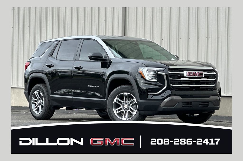 Black (Ebony Twilight Metallic) 2026 GMC Terrain SUV / Crossover Four-Wheel Drive 8-Speed Automatic Overdrive
