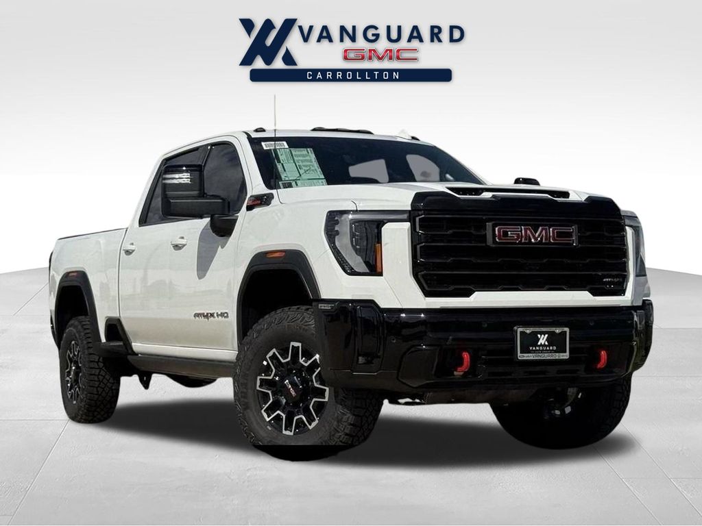 Summit White 2026 GMC Sierra 2500HD Pickup Truck Four-Wheel Drive Automatic