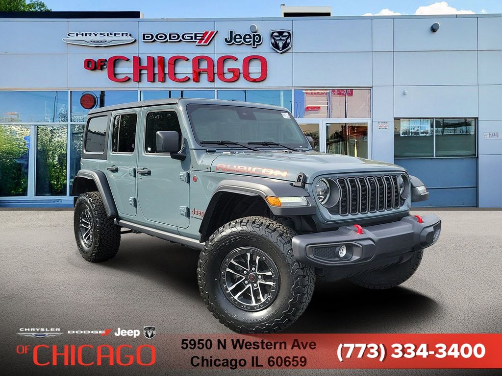 Anvil Clear Coat 2025 Jeep Wrangler SUV / Crossover Four-Wheel Drive 8-Speed Automatic