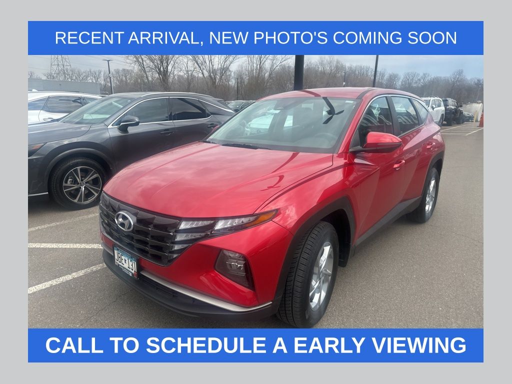 Calypso Red 2022 Hyundai Tucson SE AWD SUV / Crossover All-Wheel Drive 8-Speed Automatic