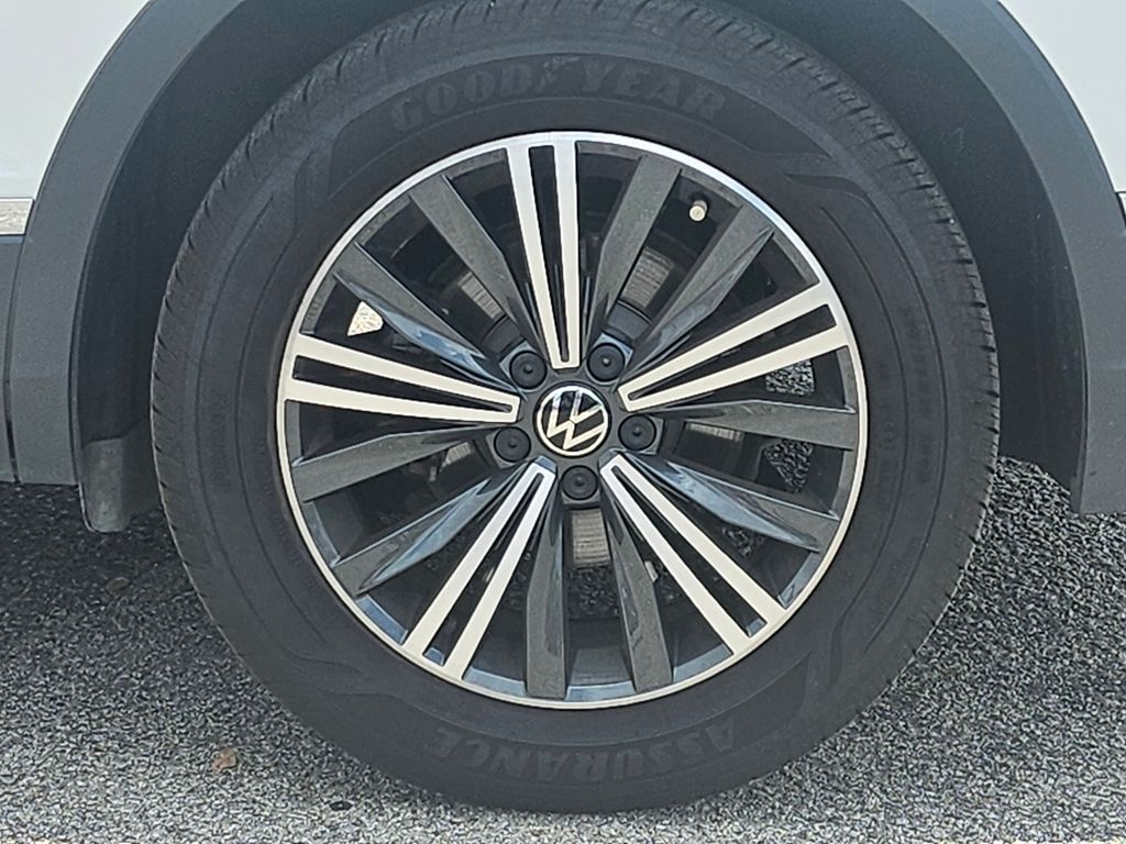 2024 Volkswagen Tiguan 2.0T Wolfsburg Edition White at Matthews Motors of Wilmington