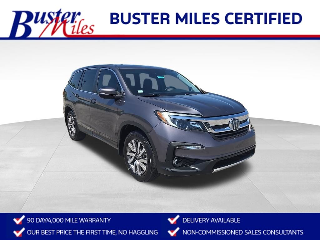 Gray 2020 Honda Pilot EX-L FWD SUV / Crossover Front-Wheel Drive 6-Speed Automatic