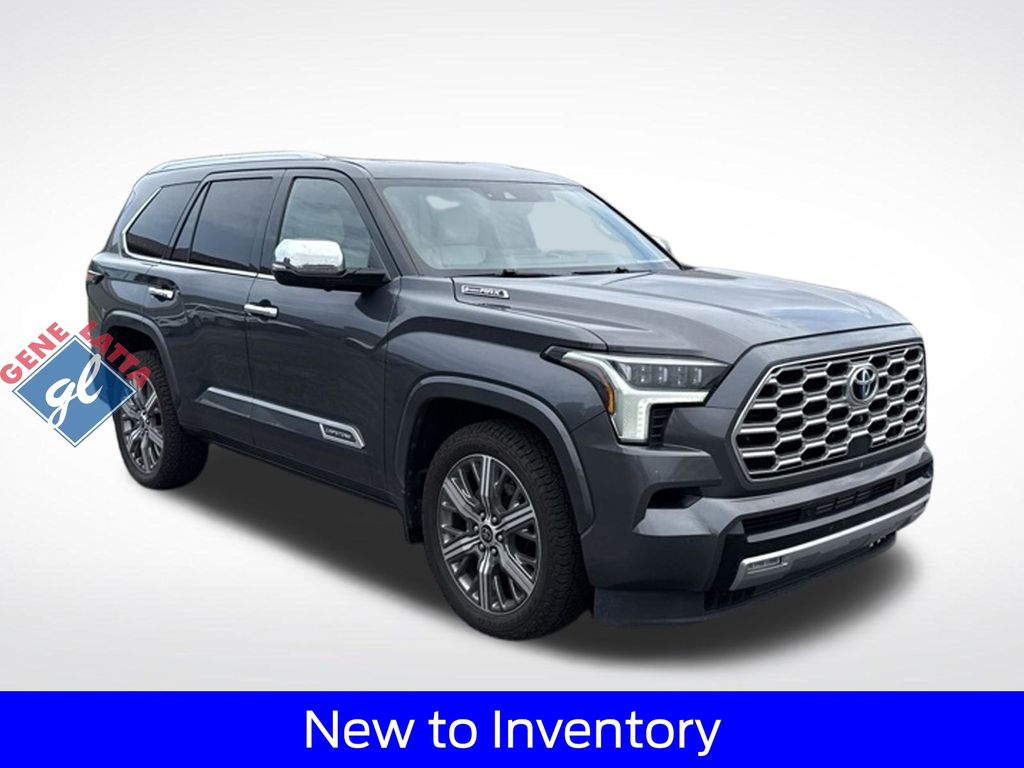 Magnetic Gray Metallic 2023 Toyota Sequoia SUV / Crossover Four-Wheel Drive Automatic