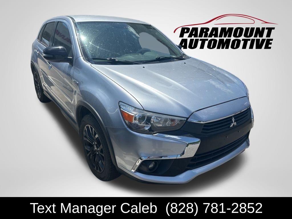 Gray 2017 Mitsubishi Outlander Sport ES AWC SUV / Crossover All-Wheel Drive Continuously Variable Transmission