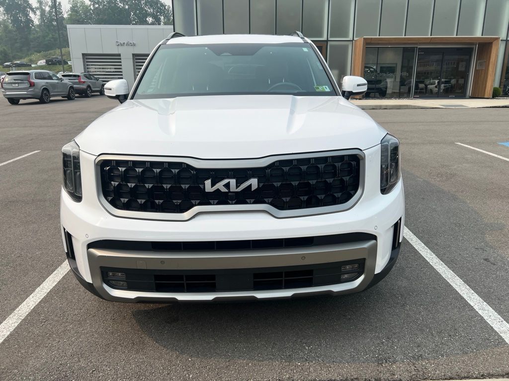 Glacial White Pearl 2023 Kia Telluride SUV / Crossover All-Wheel Drive 8-Speed Automatic