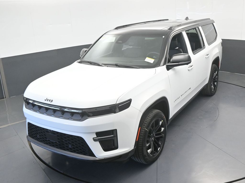 New 2026 Bright White Clearcoat Jeep Summit Obsidian image 48