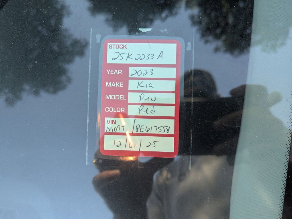 used 2023 Kia Rio car, priced at $14,591