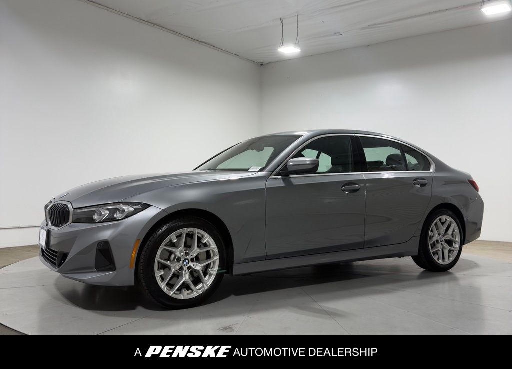 Gray (Skyscraper Grey Metallic) 2025 BMW 3 Series 330i xDrive Sedan All-Wheel Drive 8-Speed Automatic