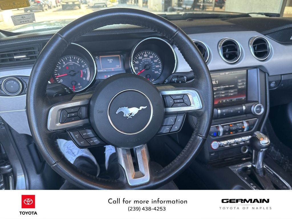 2015 Ford Mustang EcoBoost Premium Convertible photo 17