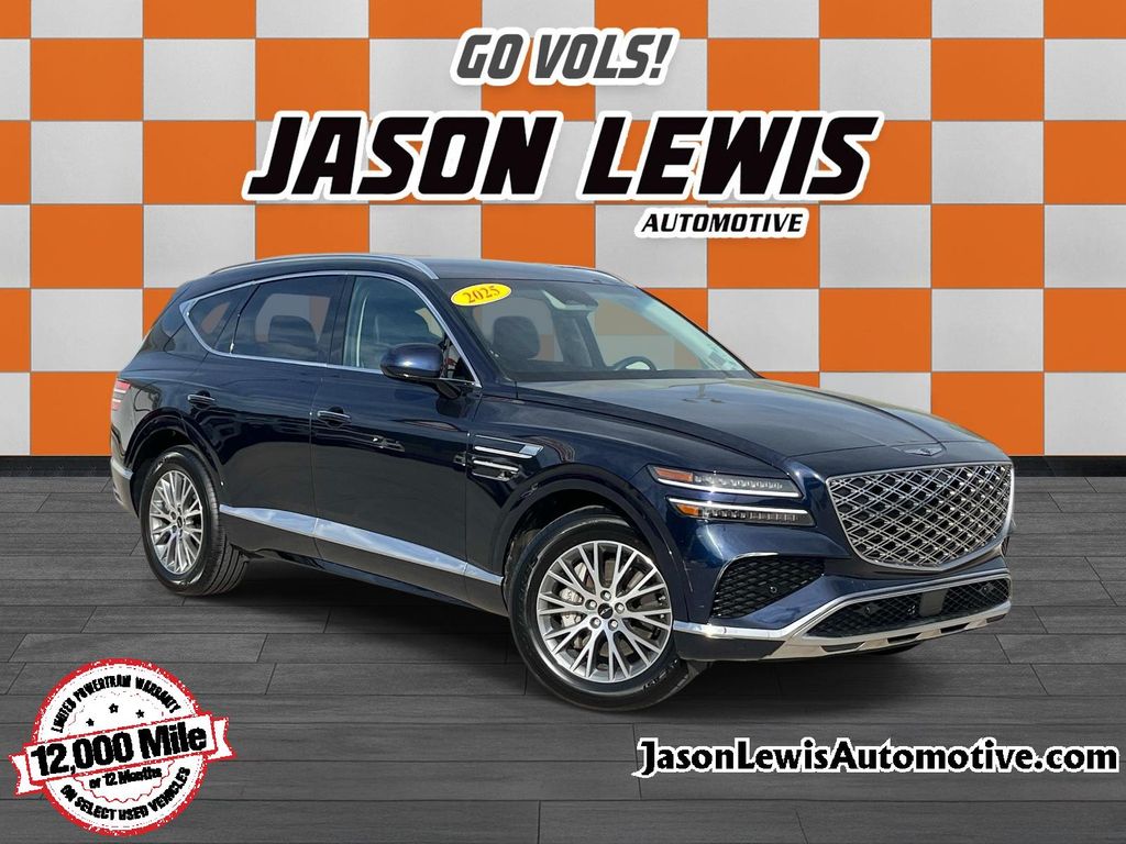 Capri Blue 2025 Genesis GV80 SUV / Crossover All-Wheel Drive 8-Speed Automatic