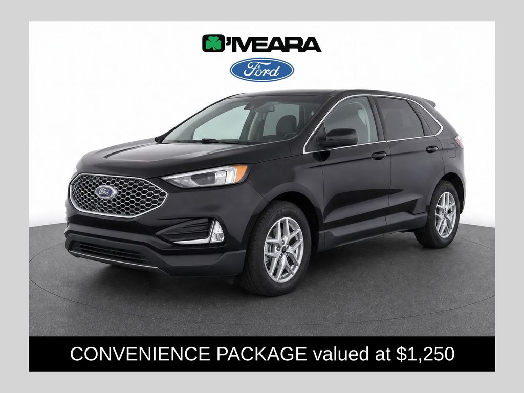 Agate Black Metallic 2024 Ford Edge SUV / Crossover All-Wheel Drive 8-Speed Automatic