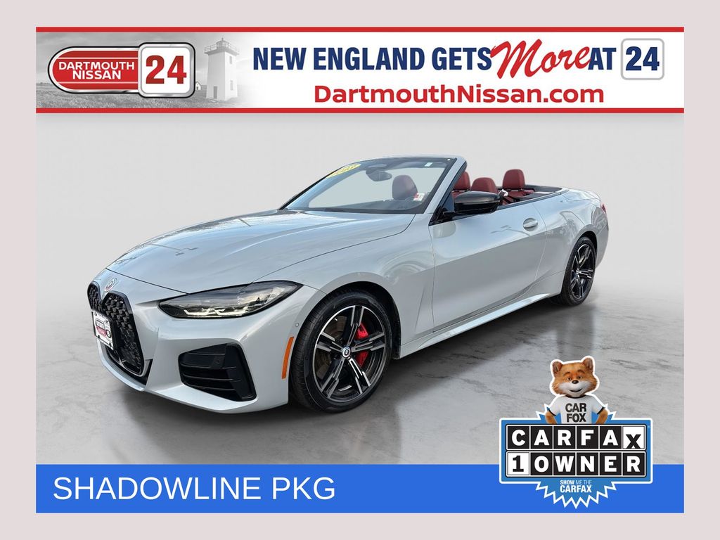 Gray Metallic 2023 BMW 4 Series M440i Convertible xDrive Convertible Rear-Wheel Drive 8-Speed Automatic