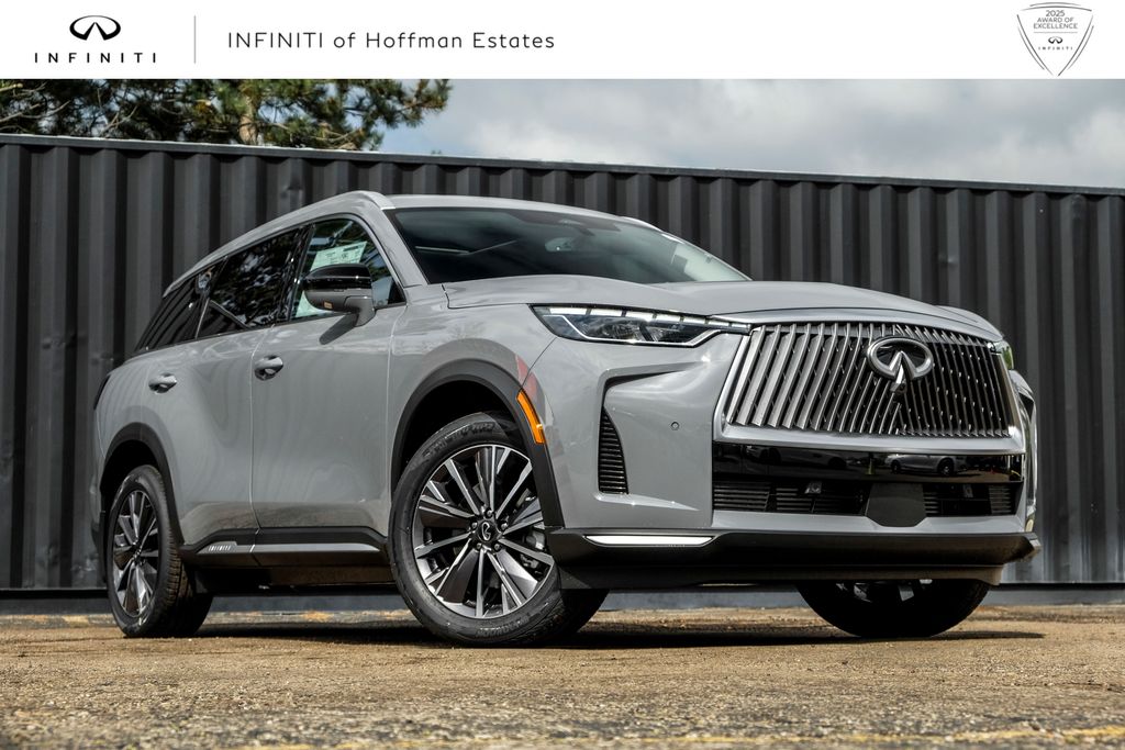 Harbor Gray 2026 INFINITI QX60 Luxe AWD SUV / Crossover All-Wheel Drive 9-Speed Automatic