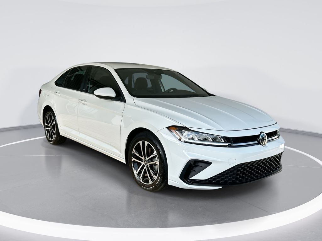 Pure White 2026 Volkswagen Jetta Sedan Front-Wheel Drive 8-Speed Automatic