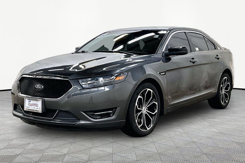 Gray (Magnetic) 2016 Ford Taurus Sedan All-Wheel Drive 6-Speed Automatic