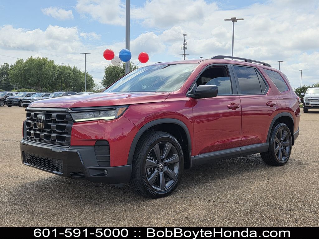 Radiant Red Metallic II 2026 Honda Pilot SUV / Crossover All-Wheel Drive Automatic