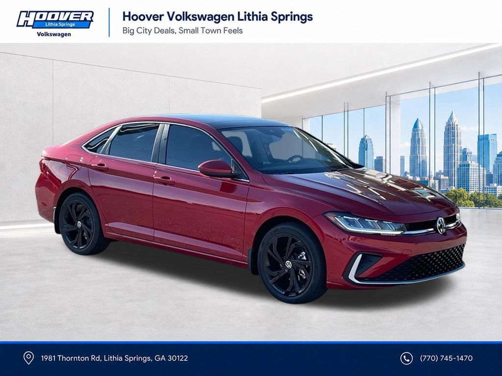 Kings Red Metallic 2026 Volkswagen Jetta Sedan Front-Wheel Drive 8-Speed Automatic