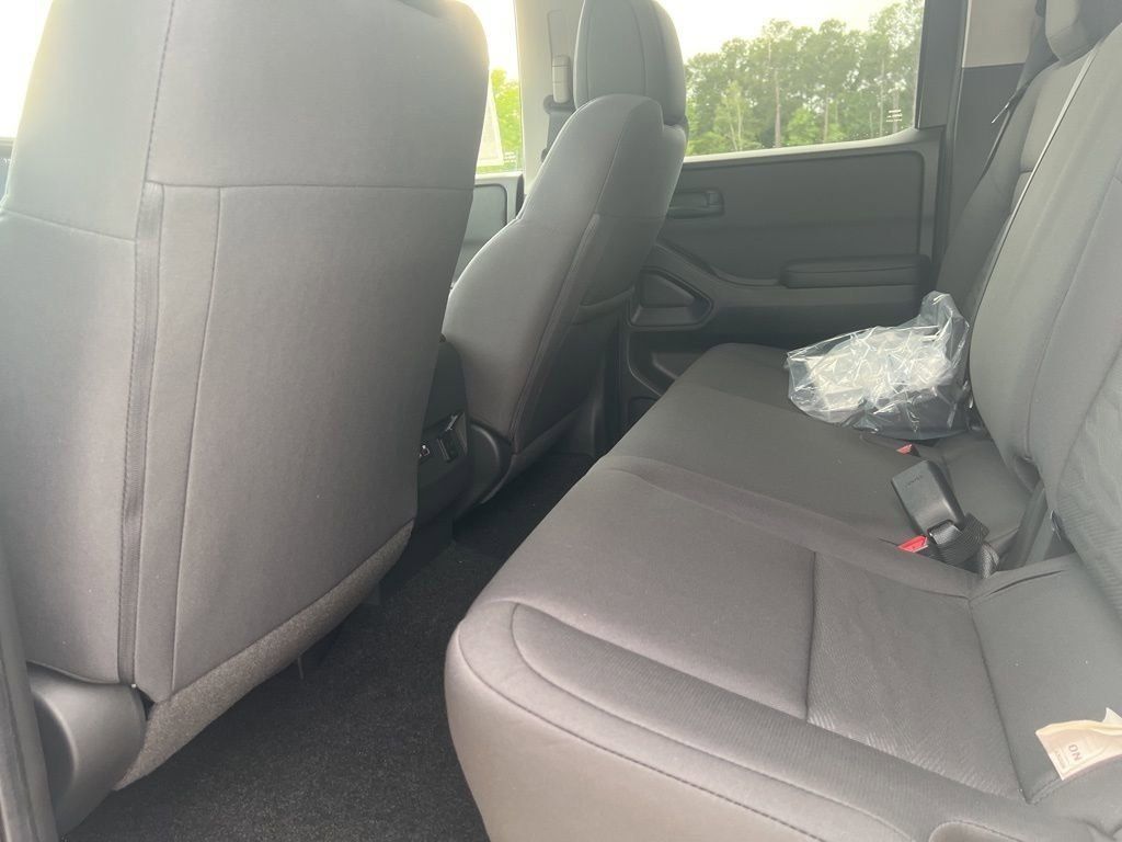 2025 Glacier White Nissan Frontier S 4X4 Truck