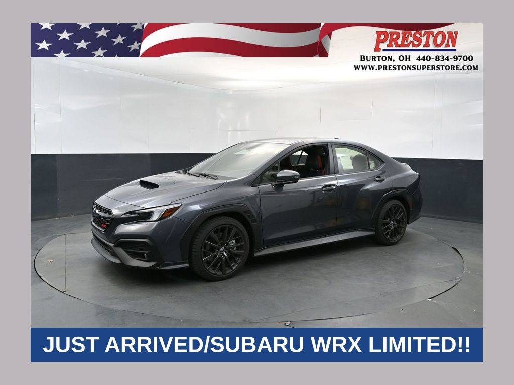 Magnetite Gray Metallic 2026 Subaru WRX Sedan All-Wheel Drive 6-Speed Manual