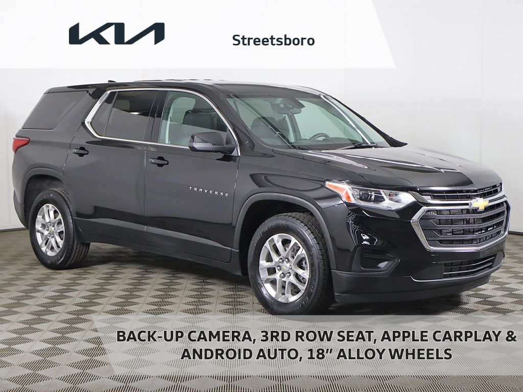 Mosaic Black Metallic 2021 Chevrolet Traverse SUV / Crossover Four-Wheel Drive 9-Speed Automatic