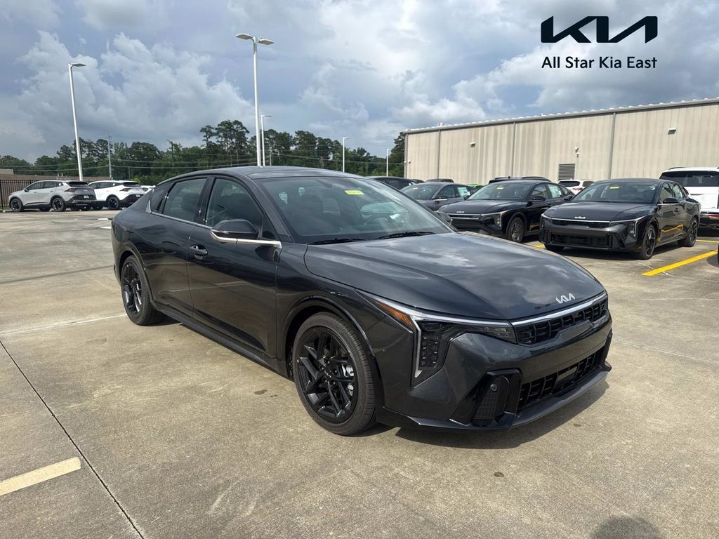 Interstellar Gray 2026 Kia K4 GT-Line Turbo FWD Sedan Front-Wheel Drive 8-Speed Automatic