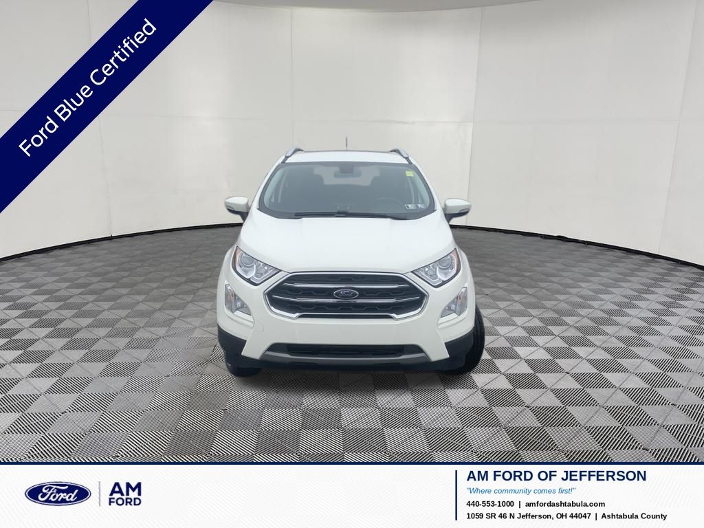 Diamond White 2021 Ford EcoSport Titanium AWD SUV / Crossover All-Wheel Drive 6-Speed Automatic