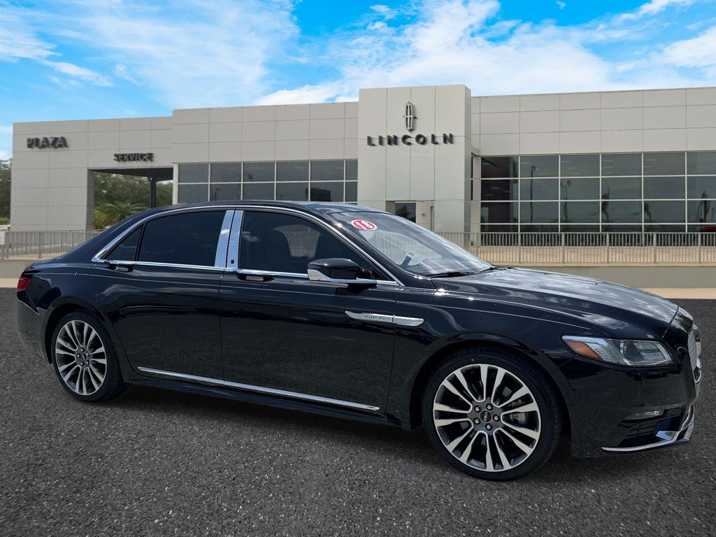 Black Velvet 2018 Lincoln Continental Reserve FWD Sedan Front-Wheel Drive 6-Speed Automatic