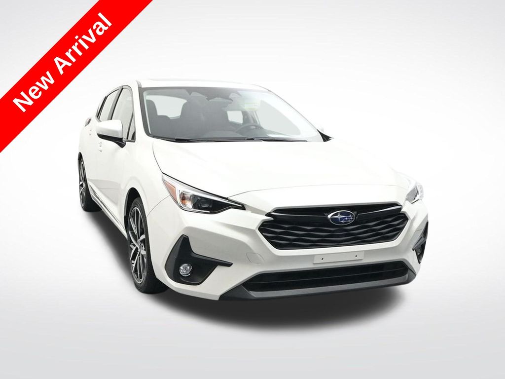 Crystal White Pearl 2025 Subaru Impreza Wagon All-Wheel Drive Continuously Variable Transmission