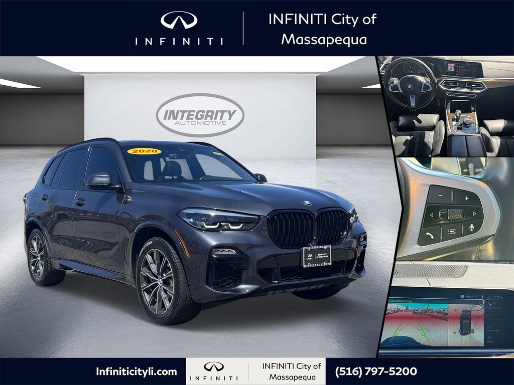 Arctic Gray Metallic 2020 BMW X5 xDrive40i AWD SUV / Crossover All-Wheel Drive 8-Speed Automatic