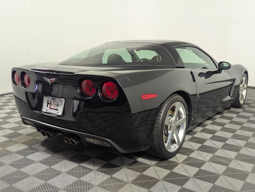 2008 Black Chevrolet Corvette Base RWD Coupe