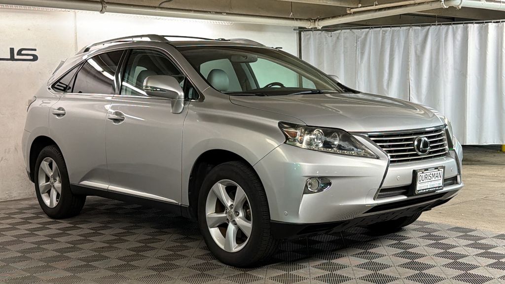 Silver 2013 Lexus RX SUV / Crossover All-Wheel Drive 6-Speed Automatic