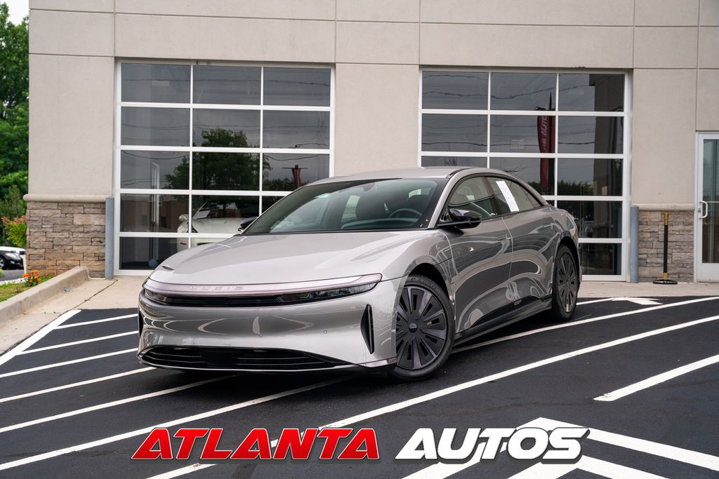 Cosmos Silver Metallic 2024 Lucid Air Sedan Rear-Wheel Drive 1-Speed Automatic