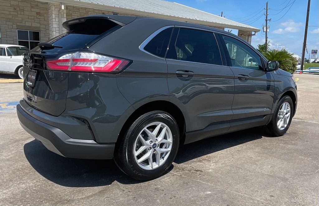 2021 Ford Edge SEL Gray at DeMontrond Ford