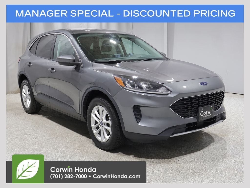 Carbonized Gray Metallic 2021 Ford Escape Hybrid SUV / Crossover All-Wheel Drive Continuously Variable Transmission