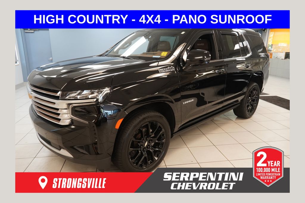 Black 2022 Chevrolet Tahoe SUV / Crossover Four-Wheel Drive