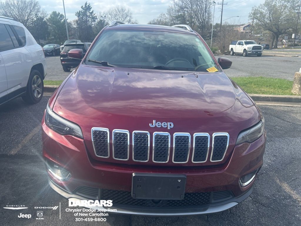 Velvet Red Pearlcoat 2019 Jeep Cherokee Limited FWD SUV / Crossover Front-Wheel Drive 9-Speed Automatic