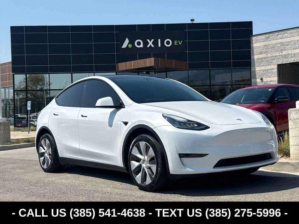 White 2022 Tesla Model Y SUV / Crossover All-Wheel Drive 1-Speed Automatic
