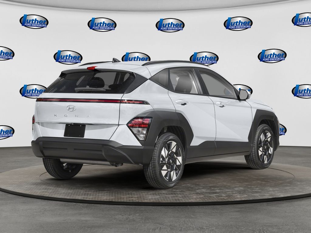 2025 Hyundai Kona SEL White at Auto Express Mitsubishi