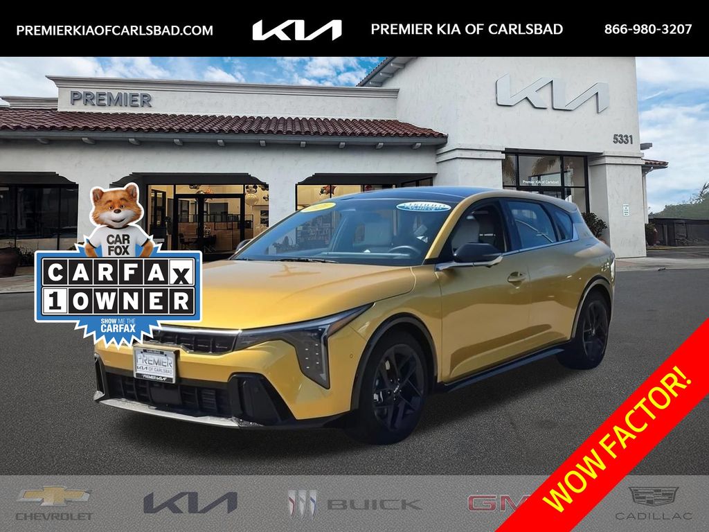 Sparkling Yellow 2026 Kia K4 Hatchback Hatchback Front-Wheel Drive 8-Speed Automatic