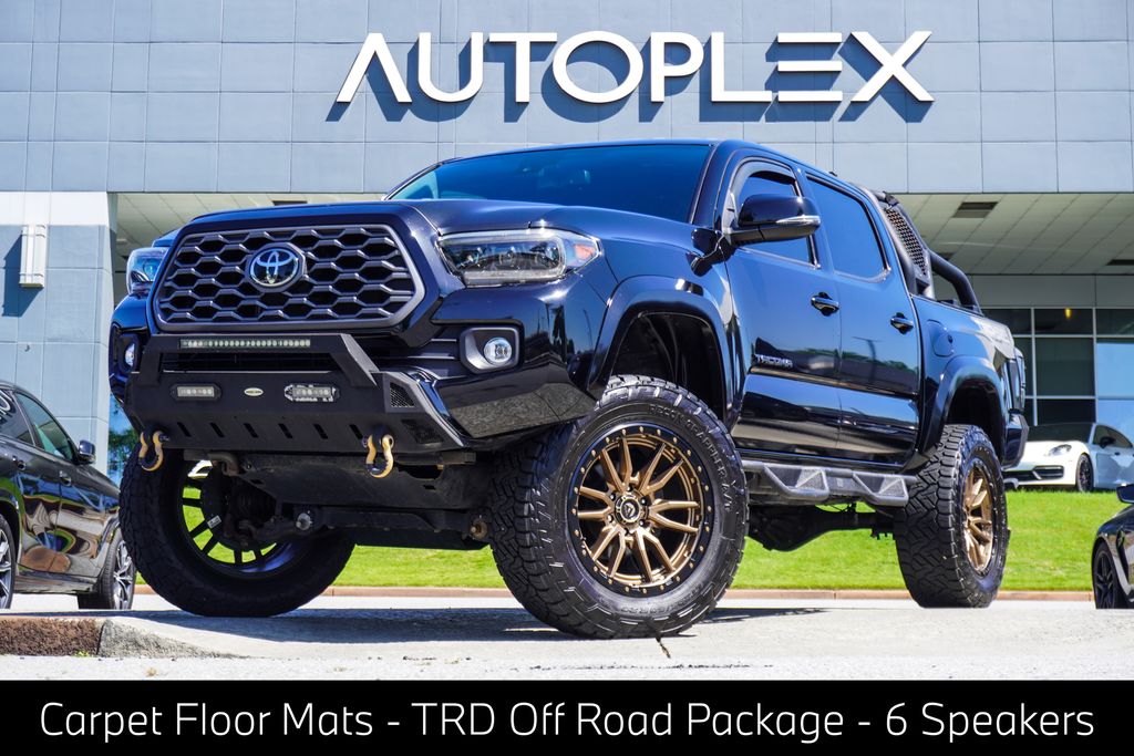 Black 2023 Toyota Tacoma Pickup Truck Four-Wheel Drive 6-Speed Automatic