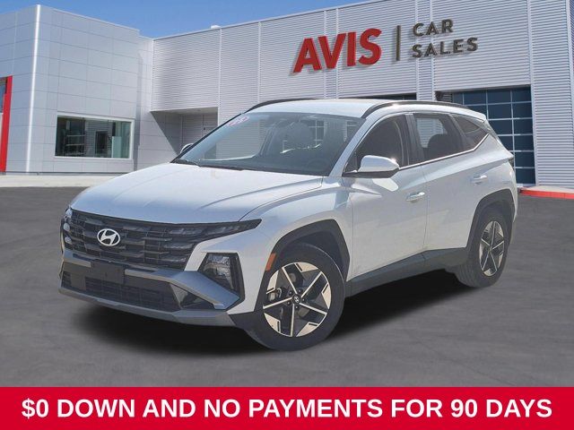 White Pearl 2025 Hyundai Tucson SUV / Crossover Front-Wheel Drive 8-Speed Automatic