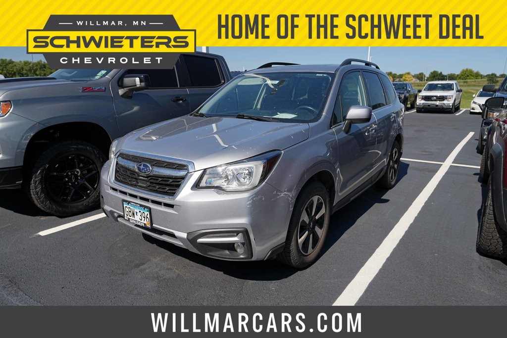 Ice Silver Metallic 2018 Subaru Forester SUV / Crossover All-Wheel Drive Continuously Variable Transmission