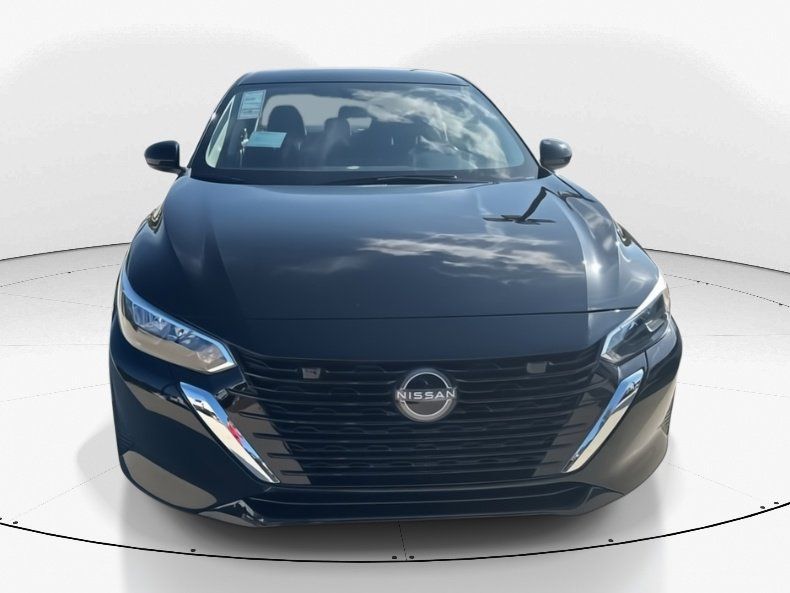 2025 Super Black Nissan Sentra S FWD Sedan