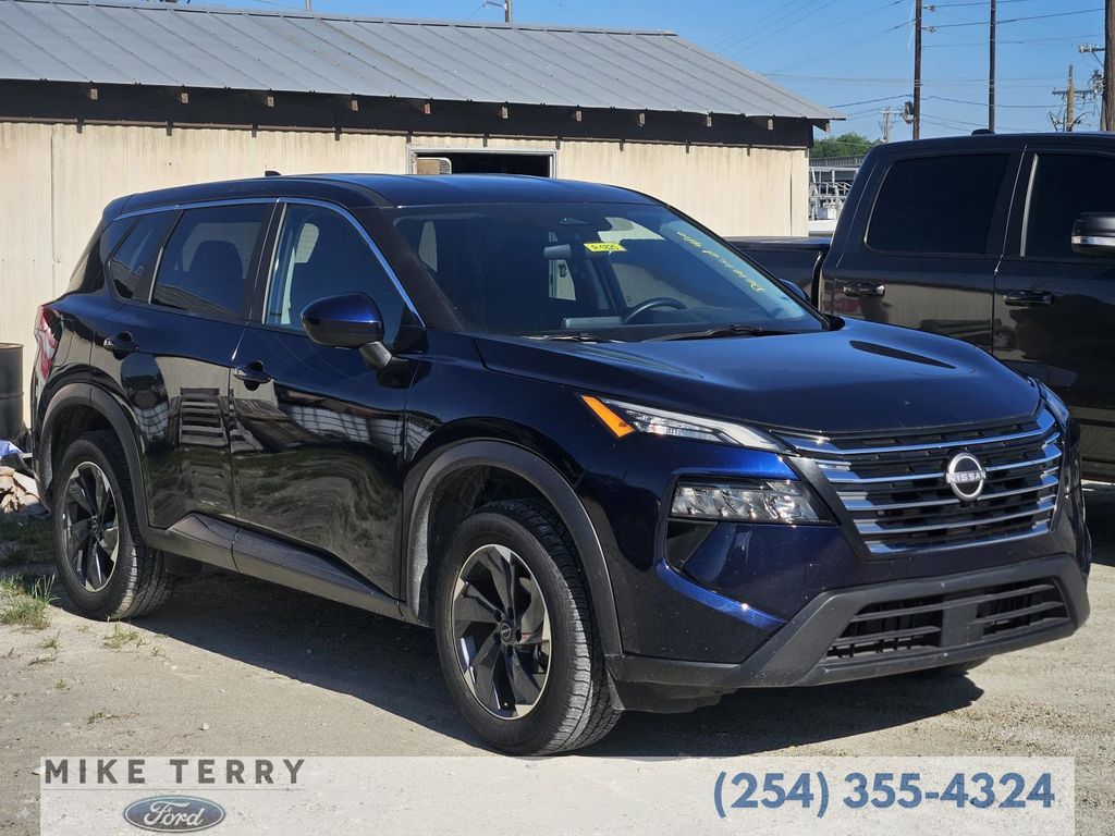 Deep Ocean Blue 2025 Nissan Rogue SUV / Crossover Front-Wheel Drive Continuously Variable Transmission