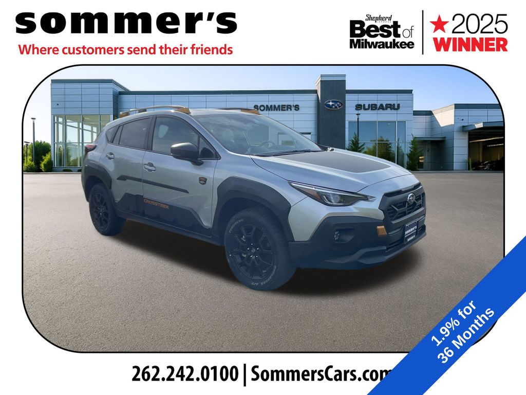 Ice Silver Metallic 2026 Subaru Crosstrek SUV / Crossover All-Wheel Drive Continuously Variable Transmission